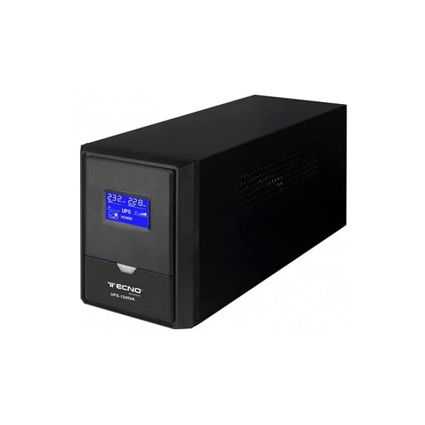 TECNO TC-UPS-800 800VA 320W UPS GRUPPO DI CONTINUITA BATTERIA