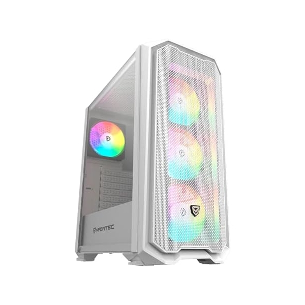 CASE ATX NOUA SMASH S10 WHITE 0.60MM SPCC 3 USB3.0/2.0 4*FAN