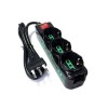 Multipresa Tecno Bipasso 9 porte Shucko 3 INGRESSO TC-MP01