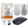 Mouse wireless ricaricabile 2.4g 500mah LINQ W689C BIANCO