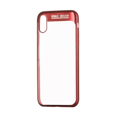 COVER PER IPHONE X ROSSA REMAX-51539